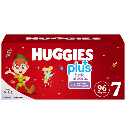 Huggies Plus Little Movers Diapers Sizes 3 - 7
