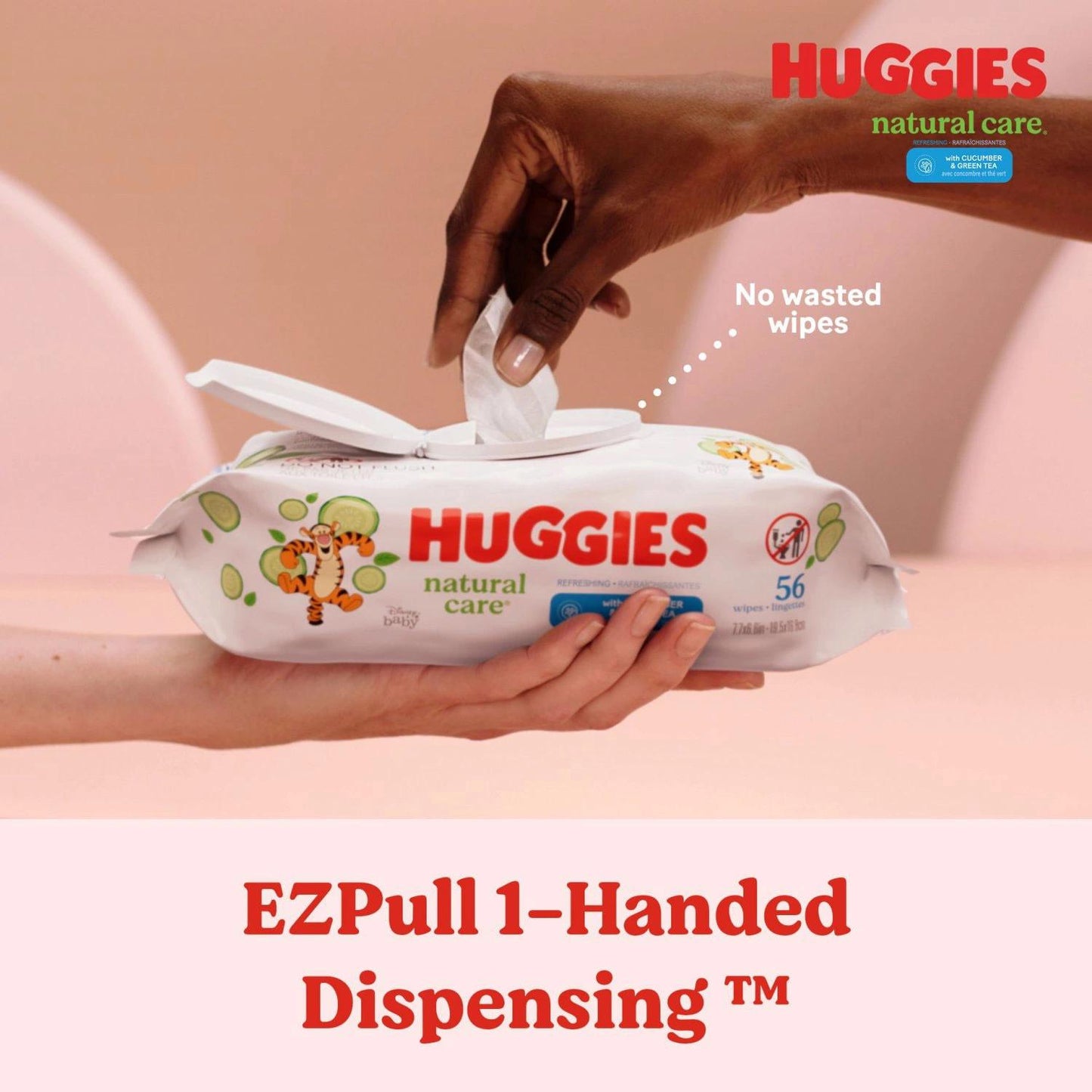 Huggies Natural Care Baby Wipes, Refreshing Clean