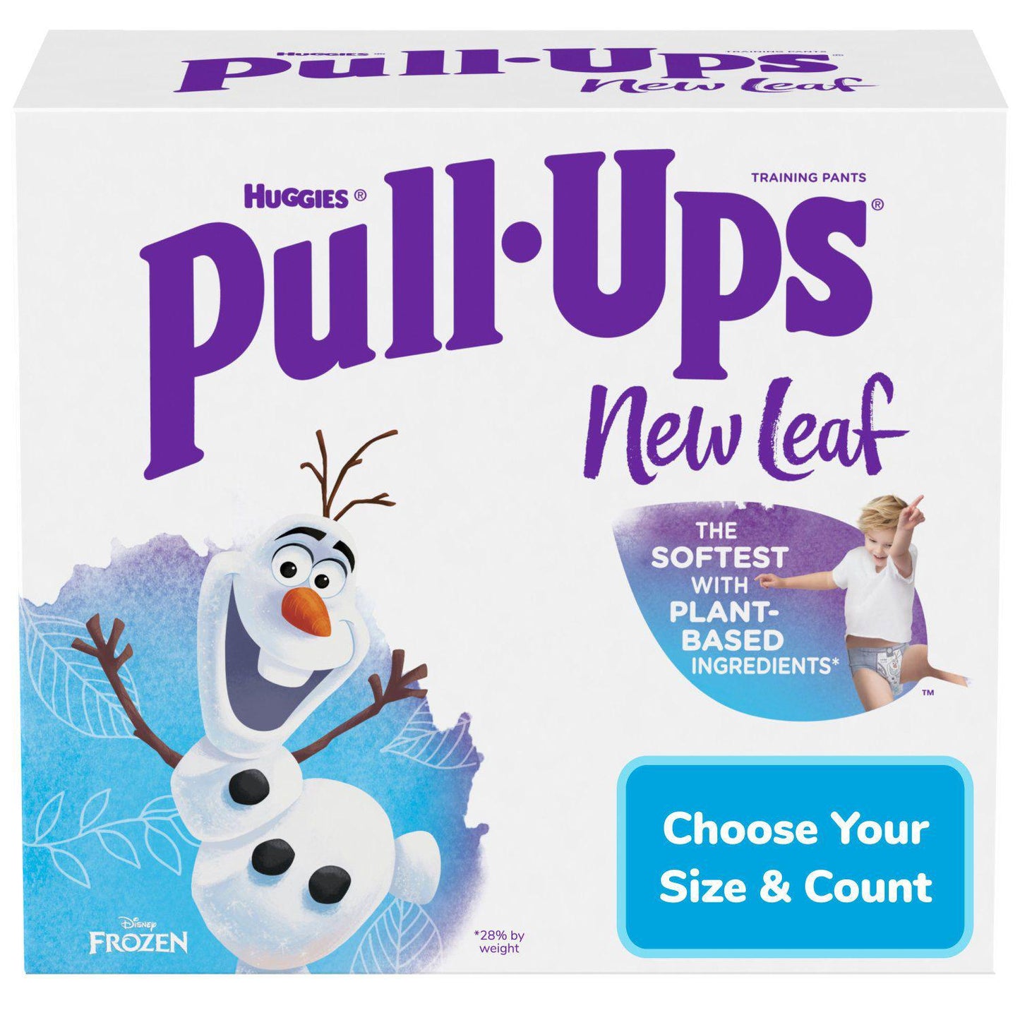 Huggies Pull-Ups New Leaf Training Underwear for Boys (Sizes 2T - 5T)