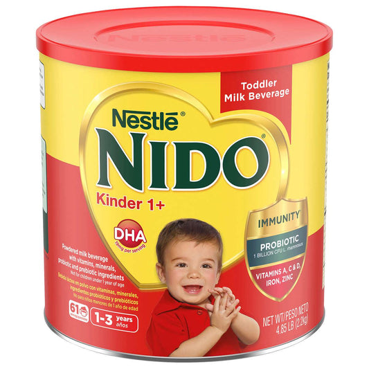 Nestle Nido Kinder 1+ Toddler Powdered Milk, 4.85 lbs