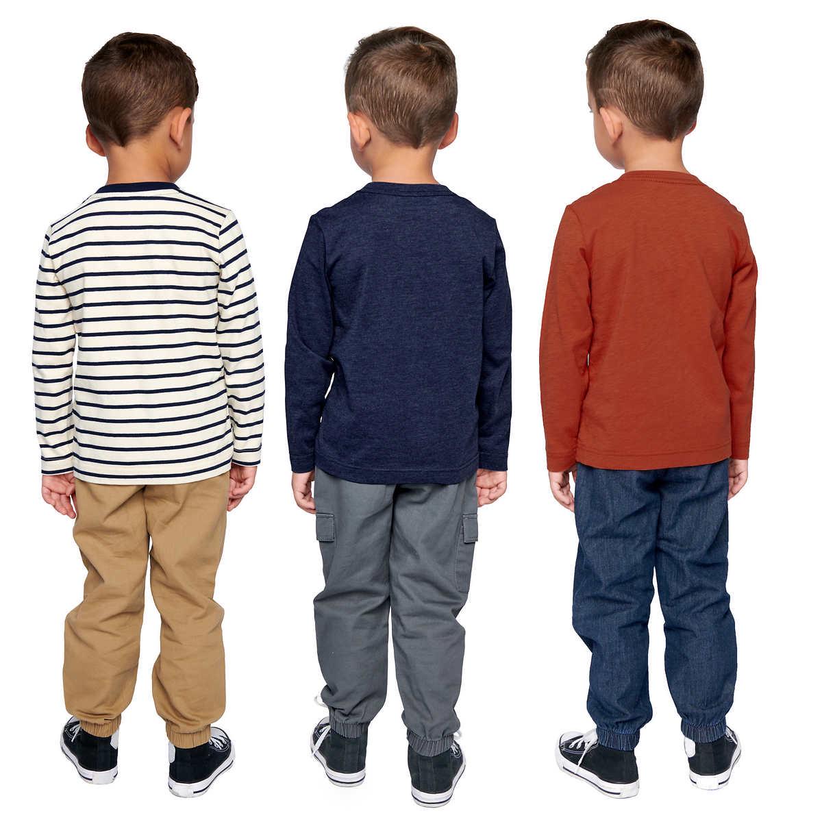 Pekkle Kids' 3-pack Long Sleeve Top